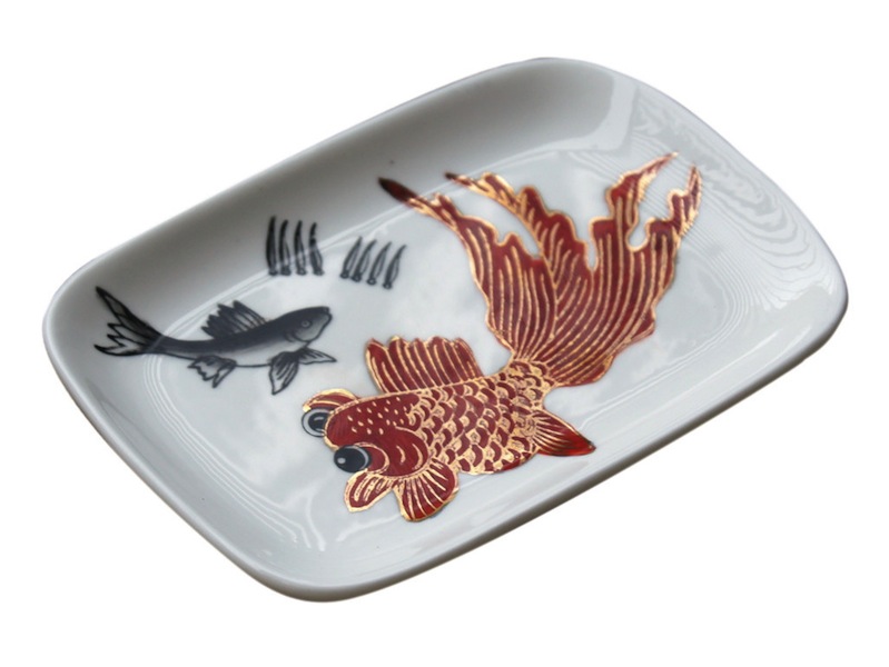 Goldfish Hand-painted Soap Dish
