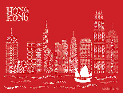 Hong Kong Skyline Canvas