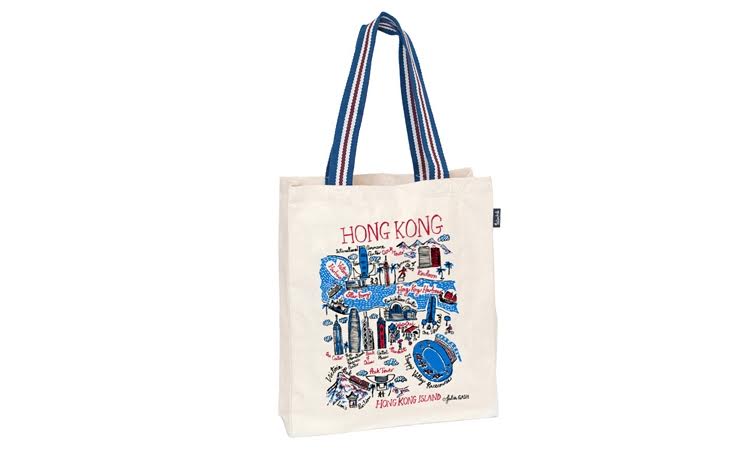 Talented Hong Kong Canvas Tote Bag